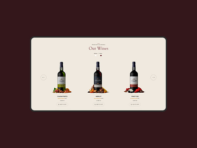 Wine Shop Landing Page 3d branding graphic design logo motion graphics ui
