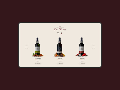 Wine Shop Landing Page 3d branding graphic design logo motion graphics ui