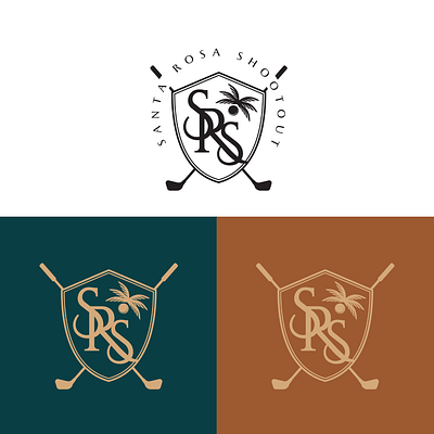 Golf Club Logo golf golf club heraldic logo shield