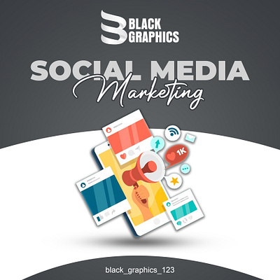Social Media Marketing 3d animation app branding design digital marketing graphic design graphics designing illustration logo marketing motion graphics social media management social media marketing typography ui ux vector