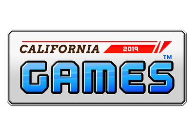 California Games 2019: Concept logo design. branding california california games design graphic design logo video game videogame