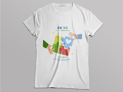 Camisa - Día del Autismo asesoria branding design graphic design instagram logo redes sociales