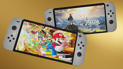 Nintendo Switch: A Gaming Revolution in Your Hands 3d blender modeling