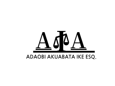 Logo design for a lawyer logo