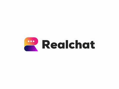 Real Chat app app icon chat chat app chat icon chat logo conversation friends letter r r icon r mark talk