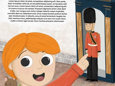 London Guard Page adobe fresco bookillustration branding characterdesign childrensillustration digital illustration illustration kidlit kidlitart photoshop