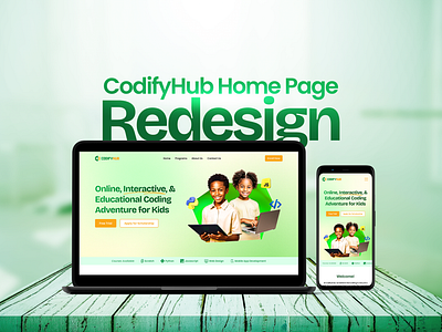 CodifyHub Home Page Redesign graphic design ui