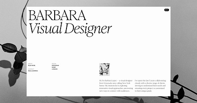 New Portfolio Website design editorial layout photography portfolio typography ui website