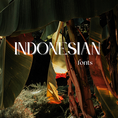 Summer Font Inspiration aesthetics bali fonts graphic design indonesian summer fonts summer inspo typography