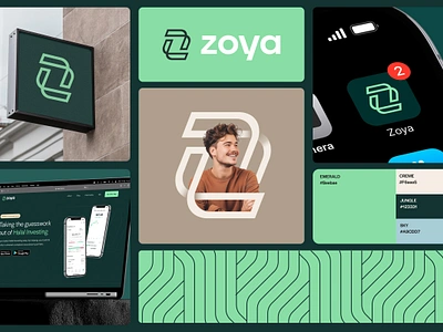 Zoya | Fintech Branding bank banking brand branding finance fintech halal identity islam logo money muslim