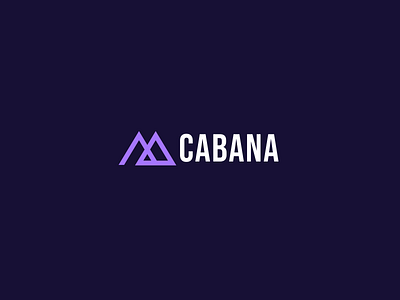 Cabana - Travel booking brand identity booking brand brand identity design cabanas ella graphic design hideouts logo purple travel