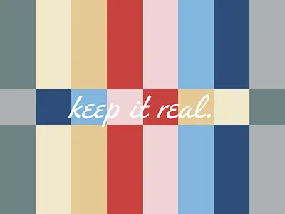 keep it real art design keep it real pattern simple vector