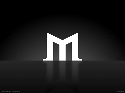 Midnight Gallery Logo brand branding design fiction gallery graphic design logo midnight short stories