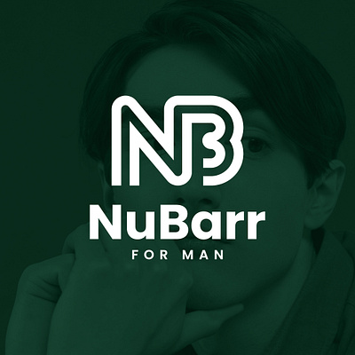 NuBarr Brand Identity branddesign brandidentity lettermark logo skincarelogo