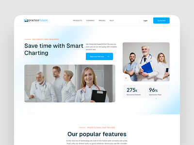 Cloud Base EHR - Healthcare Pricing Page Design ehr health healthcare medical software uiux web