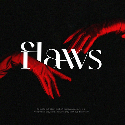 FLAWS / FASHION LOGO branding letter logo wordmark