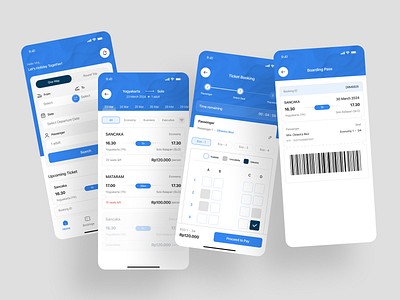 Vella - Ticket Booking App holiday mobile mobile app ticket ticket booking train train ticket travel uiux uiux design vacation