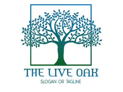 Live Oak Logo app branding graphic design illustration logo logos typography ui ux vector