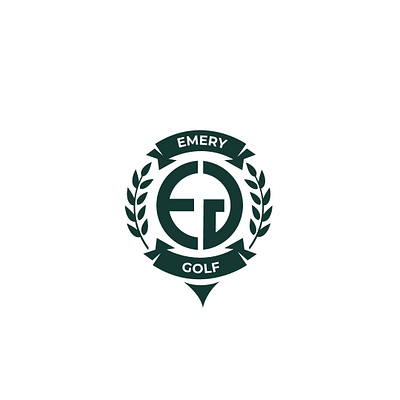 eg branding design eg golf logo flat graphic design illustration logo minimal ui ux vector