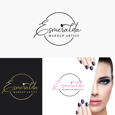 signature mark logo branding design fasion logo flat graphic design illustration logo makup logo minimal ui ux vector