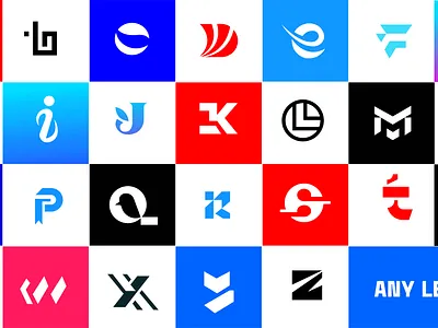 I will any letter usable for best modern, business logo branding logo