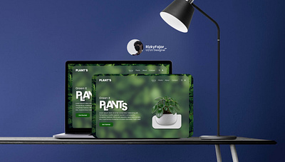 PLANTS animation graphic design motion graphics ui