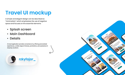Travel App ui