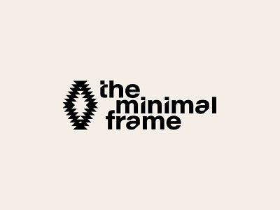 The Minimal Frame acute black branding company cosmodrome art design frame geometric graphic design illustration logo logofolio malina cosmica minimal modern portfolio sharp ui vector wordmark