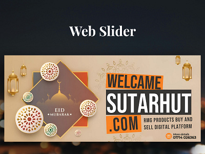 Web Slider Design graphic design logo motion graphics ui