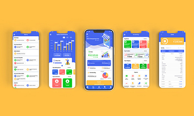 Sales Report App mobile app design mobile ui ui