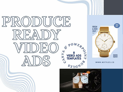 Chic & Trendy Video Ads for Any Products - Canva & PowerPoint advertising animation branding canva design graphic design motion graphics powerpoint product ads template video ads video advertising