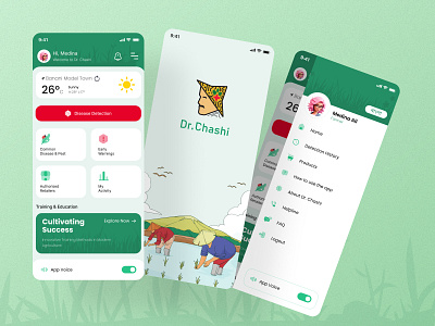 Dr. Chashi Mobile App UI/UX by Md. Ashiqul Amin on Dribbble