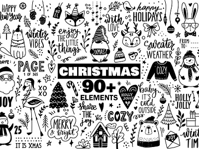 Doodle Christmas collection
