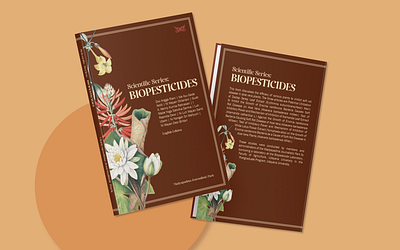 Book and cover design - Biopesticides book cover book design cover design graphic design layout design