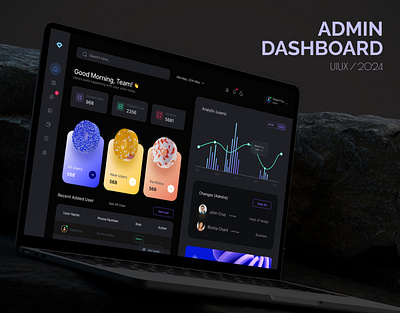 Admin Dashboard | UIUX admin admin dashboard dashboarddesign data visualization metrics performance monitoring reports ui uiux usermanagement