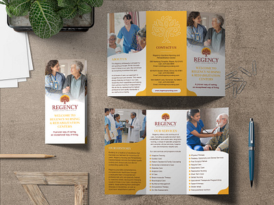 Two Fold Brochure Design for Regency design excellence.