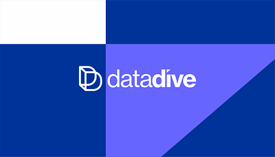 datadive Visual Design 3d branding graphic design logo motion graphics
