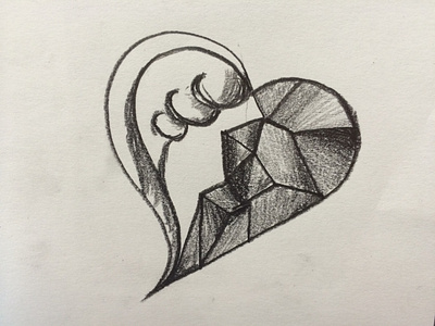 Logo design."Heart" graphic design logo