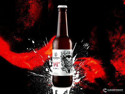 "Hazy Pekko IPA" beer label design · Arvarus Craft Brewery beer brand design brand identity branding craft beer craft brewery design graphic design illustration logo