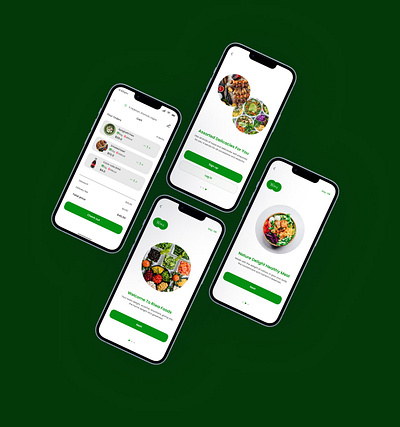 Mobile Food Application figma food app mobile app mobile design mobile mockup ui uiux ux