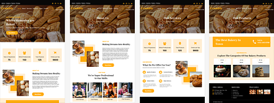 Crumbly - Bakery Of Your Choice design landing pages ui website design