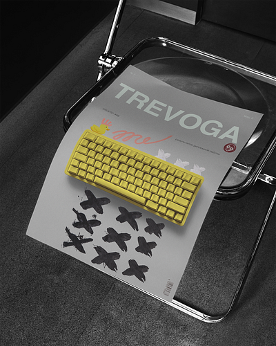 trevoga #7 graphic design poster