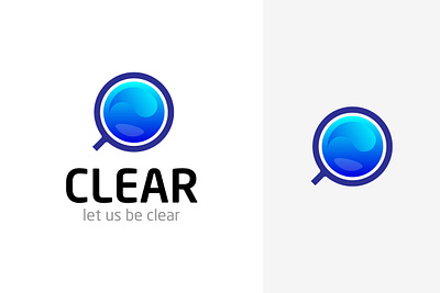 logo branding design for clear. branding creative design graphic design illustration logo logo design logodesign logotype