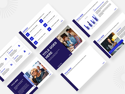 Pitch Deck Presentation Design graph
