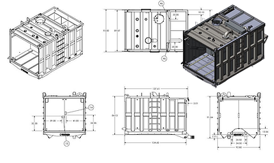 Sheet Metal Design for Industrial Equipments 2d drawings 3d 3d drawings cad sheet metal design services sheet metal product