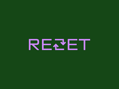RESET logo animation animation graphic design logo logo animation motion graphics
