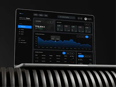 Financial Investment Dashboard dashboard dashboard design finance finance design financial analytics fintech trading ui ux