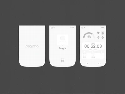 Exercise Bike UI Wireframe low fidelity stationary bike ui ux wireframe