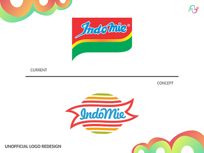 Indomie Logo Redesign (UNOFFICIAL) brand brand design brand designer delicious food indomie indonesia karya anak bangsa karya anak negeri logo design logo designer logo idea logo inspiration logo redesign logomark logotype noodle product yummy zzoe iggi