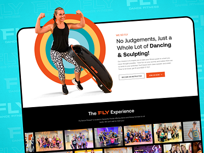 Fly Dance Fitness Design Branding app branding branding fitness fitness app graphic design gym app health app mobile app mobile app design motion graphics yoga app